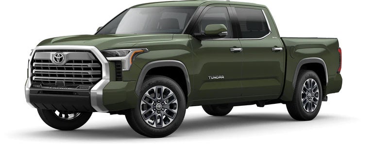 2022 Toyota Tundra Limited in Army Green | Four Stars Toyota in Altus OK