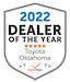 2022 Dealer of the Year | Four Stars Toyota in Altus OK